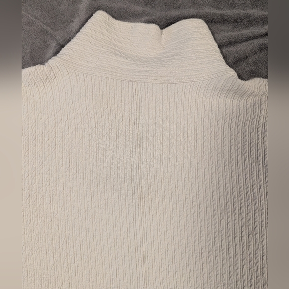 Lululemon Textured Crop Sweatshirt Oversized Jacket Neutral XL/XXL - Picture 11 of 16